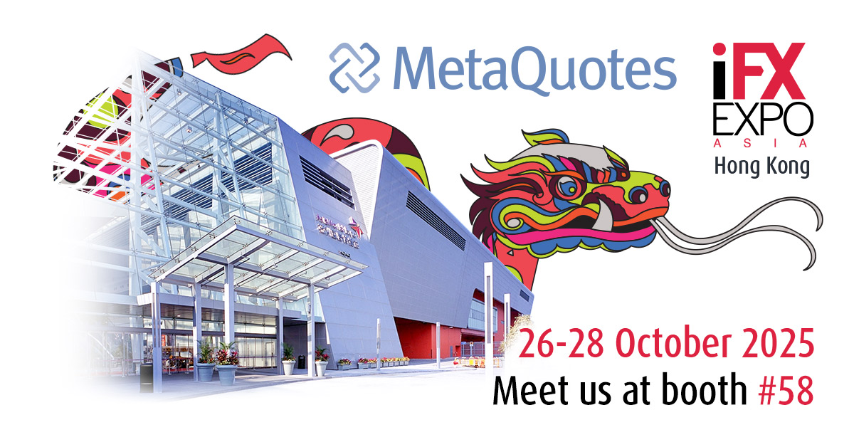 MetaQuotes —— 香港 iFX Expo Asia 2025 黄金赞助商